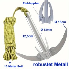 robuster Wurf Anker klappbar für Garten Arbeiten Unkraut Beseitigung