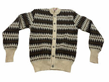 Norweger Damen Norway Pure new wool  Style Sweater Pullover Gr. ca. L Braun PG7