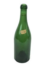 Antike leere Flasche Waldglas Grünglas 19. Jhd - 0,75L