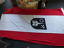 Riesen Fahne Banner Bergbau /THW ? 2,5 Meter Bonner Fahnenfabrik Nr.2