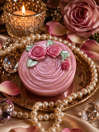 Naturseife sweet rose mit - "sweet, rose"