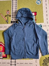 Next Sweatjacke Größe 122 blau Kapuze