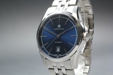 [Near MINT] Hamilton Jazzmaster H424151 Automatic Blue Dial 42mm Date Men's