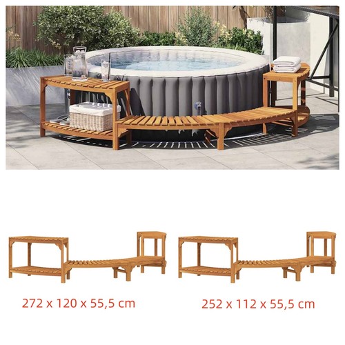 Halb rund whirlpool umgebung - whirlpool,