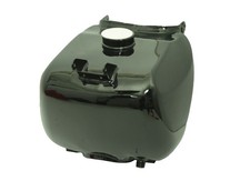 Tank schwarz lackiert für