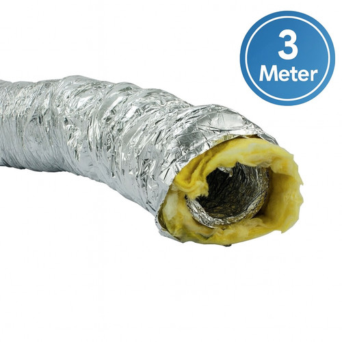 Isolierter flexschlauch - isolierter, 3m