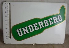 altes Emailschild Thermometer