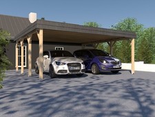 Carport Walmdach ASSEN VIII
