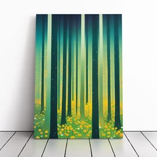 Niedlicher wald abstrakt - wald,