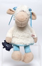 NICI Schaf Lamm Summer Jollymäh Jolly Mäh mit Katze weiß blau 35 cm