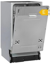 Exquisit Geschirrspüler Einbau 45cm vollintegriert silber A+ Edelstahl