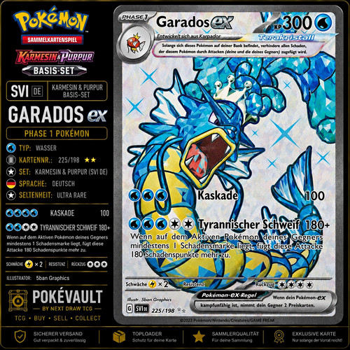 Pokémon tcg garados - pokémon,