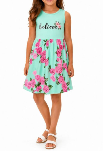 Mädchen sommerkleid kleid - sommerkleid, mit