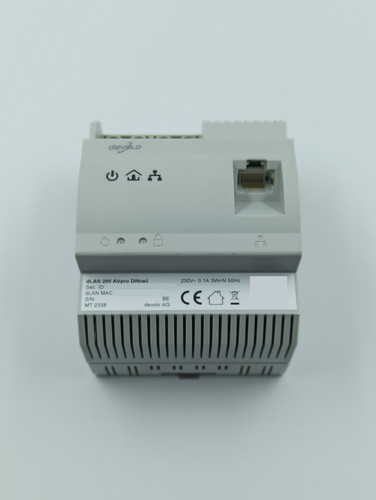 Devolo dlan 200 - avpro, dinrail