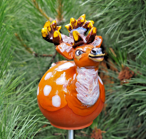 Keramik gartenkugel dekoration - gartenkugel,