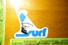 Alter Aufkleber Schiff Fähre Boot Windsurfing Segeln Mode SURF