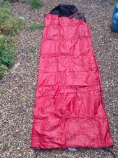 Snugpak Travelpak Reiseschlafsack rot + Aufbewahrungstasche. Portofrei 