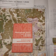 Geologische Karte Hessen Nr