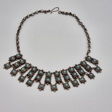 Vintage Boho Ethno Halskette