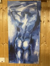 2 Akte Auf Leinwand  50x100 cm
