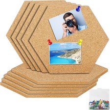 10 Stück Pinnwand Kork