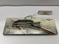 Tillig 83321 TT 1/120 Einfache Weiche EW1 rechts 15° Länge 129,5 mm mit Antrieb