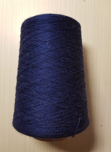 Wolle mischung garn navy - -,