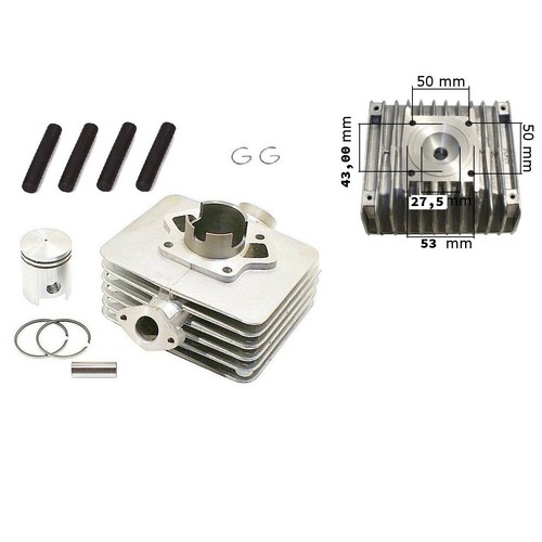 Set zylinder 60ccm - zylinder, kopf