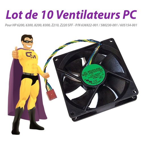 Pack x10 fans - hp, 636922-001