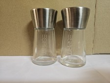 Salz- und Pfefferstreuer "ESPRIT" aus Glas Top Zustand