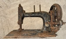 Nähmaschine alt antik rostig