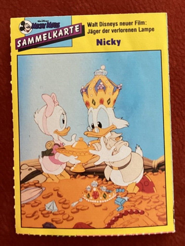 Micky maus sammelkarte walt - maus,