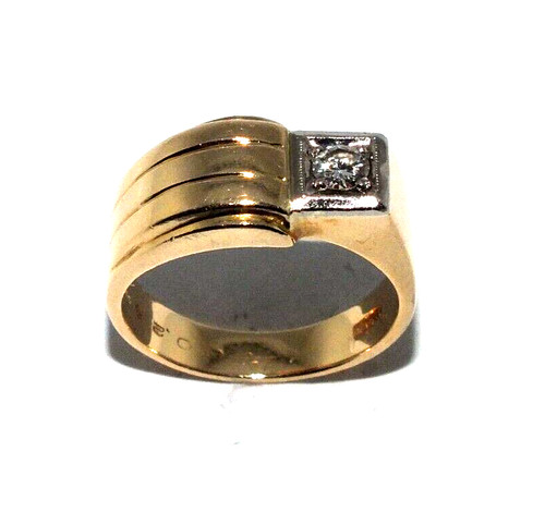 Herren karat gelbgold - 18,