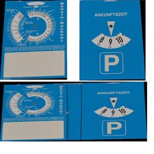 100 x Parkscheibe mit