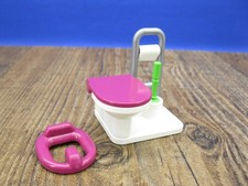 Toilette mit Kindersitz