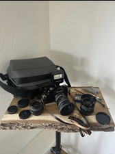 Spiegelreflex Kamera REVUEFLEX mit 3 Objektive und Zubehör  BESTZUSTAND