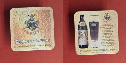 Unertl bierflasche und - bierflasche,