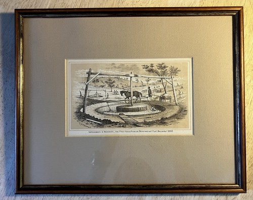 Antike lithographie 1887 - um,