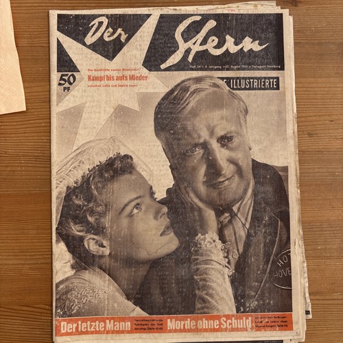 Zeitschrift stern 1955 heft - zeitschrift,