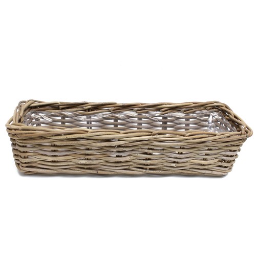 Pflanzkasten rattan groß - pflanzkasten,
