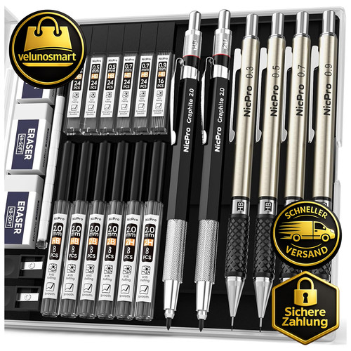 Druckbleistift set stück - set,