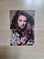 Janina Uhse  ,GZSZ,  Schauspielerin,  Autogrammkarte , original handsigniert !!!