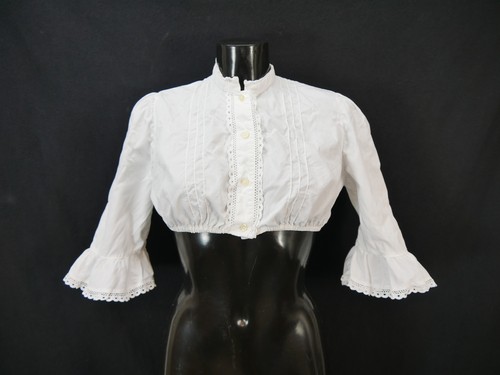 Dirndlbluse weiß bluse - weiß,