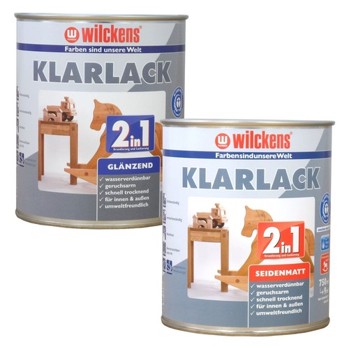 2in1 klarlack holz wilckens - holz,