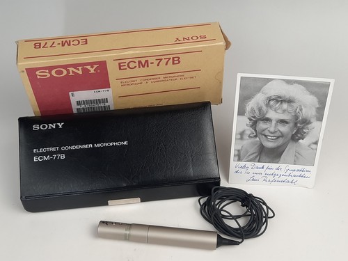 Sony ecm 77b elektret - ecm-77b,
