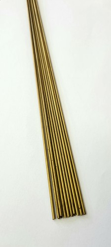 Stück messing rundmaterial - 10,