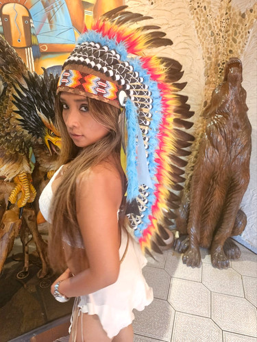 Indianer kopfschmuck war - indianer,