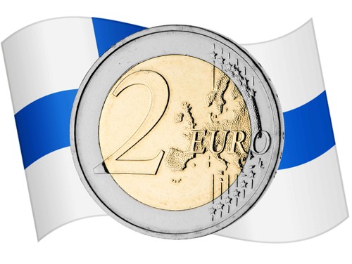 Euro gedenkmünze finnland - 2,