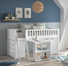 halbhohes Funktionsbett 90x200