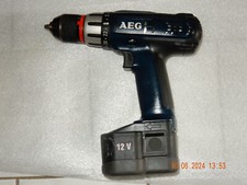 AEG BS 12 X  Profi-Akkuschrauber, geprüft ist VOLL FUNKTIONSFÄHIG mit AKKU 1,5Ah
